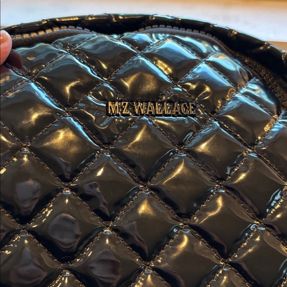 MZ Wallace Metro Deluxe Backpack black lacquer - Picture 3 of 10